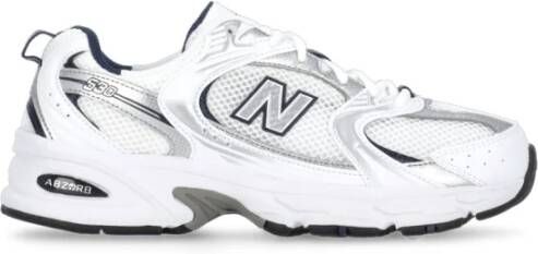 New Balance Witte Leren Sneakers met Abzorb Demping White Heren