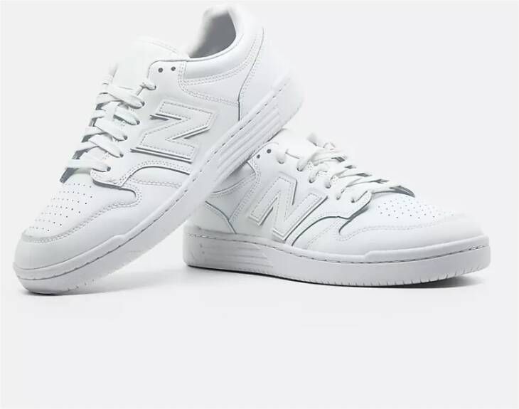 New Balance 480 Basketball Schoenen white white maat: 40.5 beschikbare maaten:37.5 38 40.5 36 38.5 39.5 - Foto 19