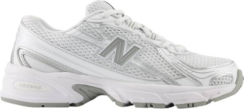 New Balance 740 Kindersneakers Wit Mesh Synthetisch