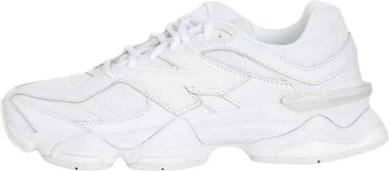 New Balance 9060 Heren Schoenen Wit Maat: 40.5 Suède Foot Locker