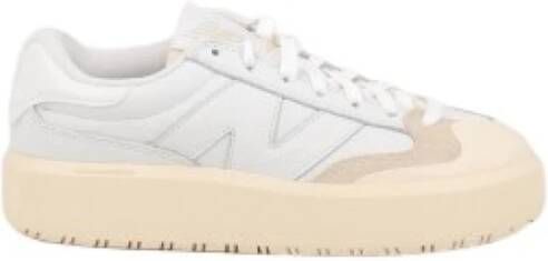 New Balance Witte Platform Sneakers Wit Dames
