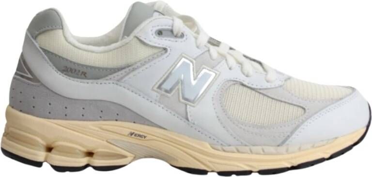 New Balance Witte Sneakers 2002R Details Samenstelling Pasvorm White Heren