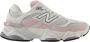 New Balance 9060 Unisex Schoenen Wit Maat: 38.5 Leer Foot Locker - Thumbnail 1