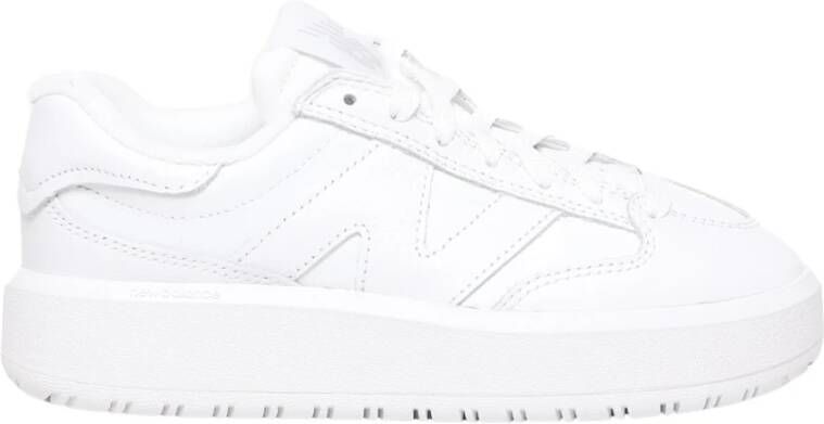 New Balance Witte Sneakers Klassiek Model White Dames