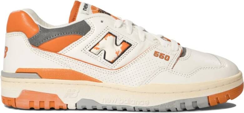 New Balance Witte Sneakers Klassieke Stijl Comfortabele Pasvorm