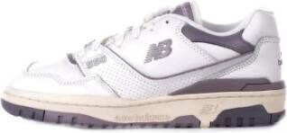 New Balance Witte Sneakers met Geperforeerde Details
