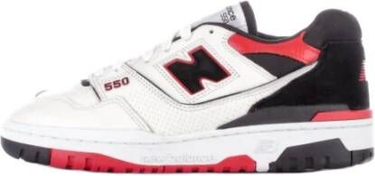 New Balance Witte Sneakers met Logodetails White Unisex