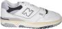 New Balance Witte Sneakers Stijlvol Ronde Neus Vetersluiting White Heren - Thumbnail 10