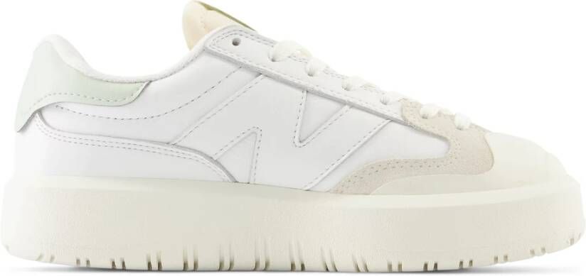 New Balance Witte Sneakers voor Heren Wit Dames