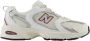 New Balance Crème Synthetische Sneaker Lente Zomer Collectie White Dames - Thumbnail 2