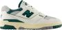 New Balance 550 | sea salt marsh green Wit Leer Lage sneakers Unisex - Thumbnail 1