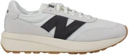 New Balance Witte Suède Leren Sneakers