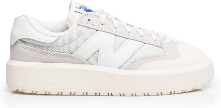 New Balance White Suede Unisex Sneakers