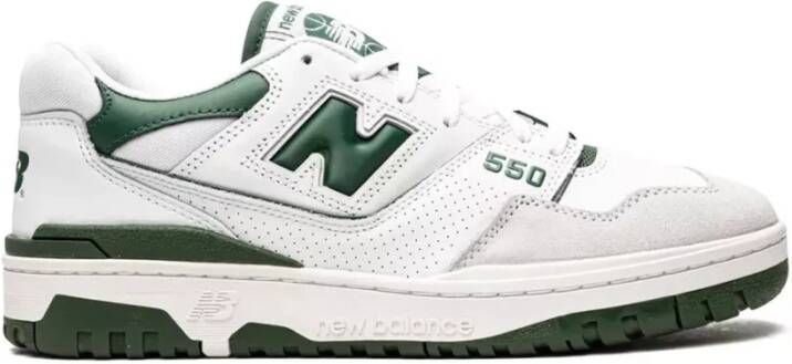 New Balance 550 Dames Schoenen Wit Maat: 37.5 Leer Synthetisch Textil Foot Locker