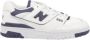 New Balance Witte Vetersneakers voor Vrouwen White Dames - Thumbnail 1