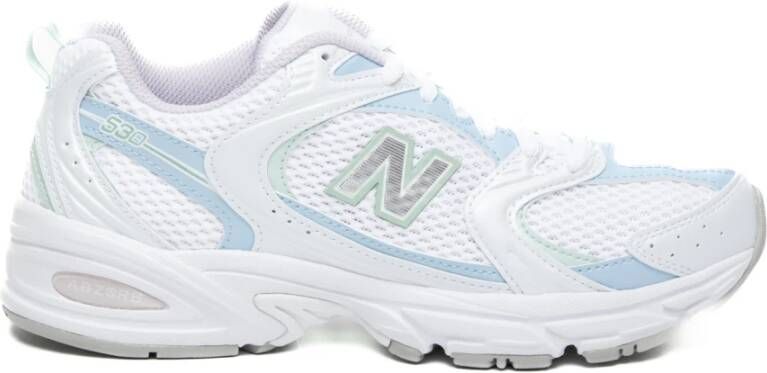 New Balance Witte Vetersneakers Mesh Abzorb Zool White Dames