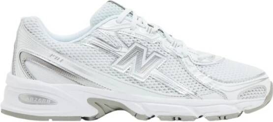 New Balance Lage Sneakers 740v2 White Silver Reflection
