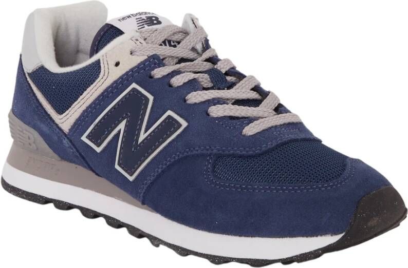 New Balance Casual Dames Sneakers Wl574Evn Blauw Dames