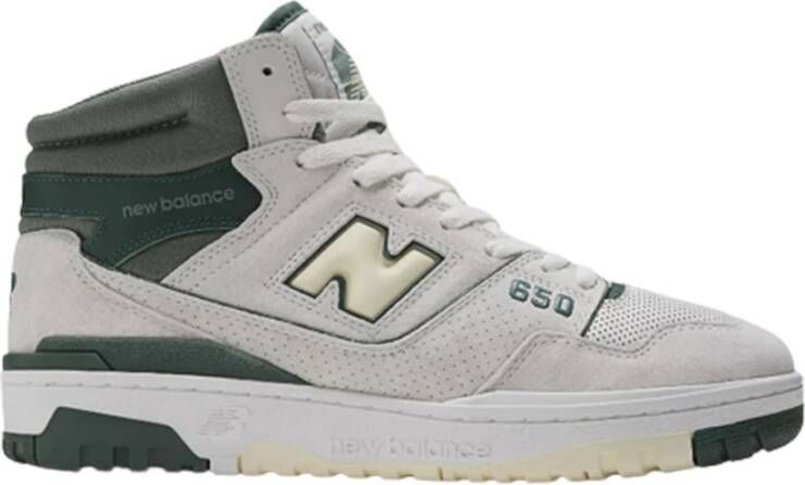 New Balance 650 Basketbal-geïnspireerde Suède Sneakers Multicolor Heren