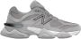New Balance Lage Sneakers 9060 Silver Metallic Grey - Thumbnail 1