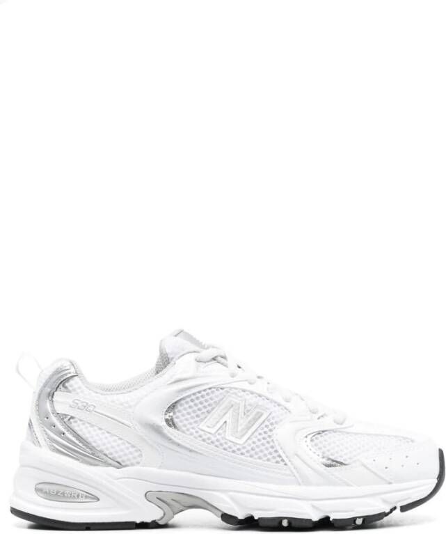 New Balance Zilveren Lace-Up Sneakers met Abzorb Technologie Multicolor Dames