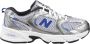 New Balance Zilveren Mesh Sneakers met Abzorb Technologie - Thumbnail 1