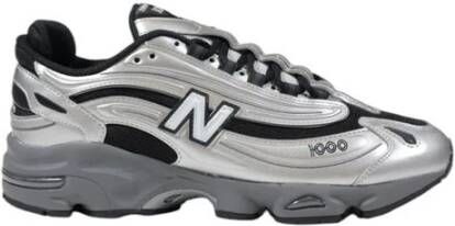 New Balance Grijze Sneakers met Sluiting aan de Voorkant