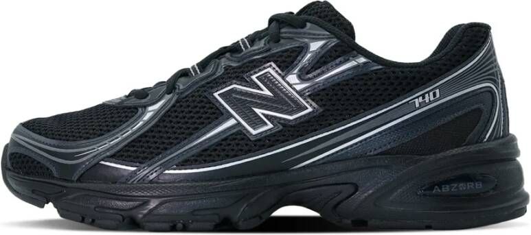 New Balance Zwart Zilver Metallic Sneakers Unisex