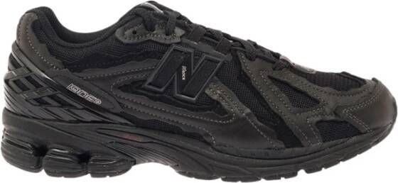 New Balance Zwarte Sneakers met Suède Details Black Dames