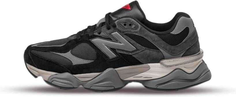 New Balance Zwart & Grijs 9060 Lage Sneakers Black Heren