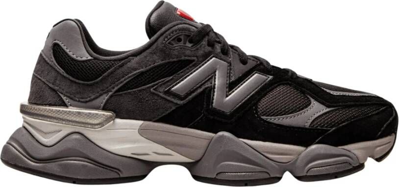 New Balance 9060 Dames Schoenen Zwart Maat: 39.5 Mesh Synthetisch Foot Locker
