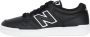 New Balance Zwarte en grijze leren sneakers Zwart Heren - Thumbnail 1