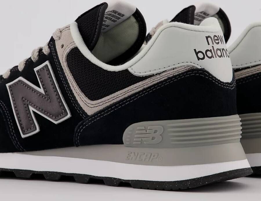 New Balance Zwarte Fleece Sneaker Black Heren