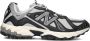 New Balance Zwarte Panel Sneakers Vetersluiting Ontwerp Black - Thumbnail 5