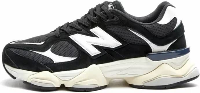 New Balance Zwarte casual sneakers voor heren en dames 9060 Black Heren