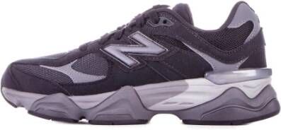 New Balance 9060 Unisex Schoenen Zwart Maat: 37.5 Leer Foot Locker