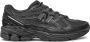 New Balance Zwarte Sneakers met Suède Details Black Dames - Thumbnail 30