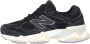 New Balance Zwarte Sneakers met Stoffen Voering en Rubberen Zool Zwart Heren - Thumbnail 5