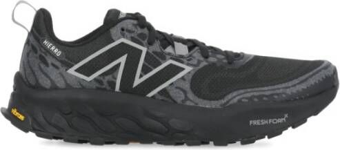 New Balance Zwarte Sneakers Ronde Neus Logo Tab Black Heren