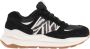 New Balance Zwarte Damessneakers Plat met Veters Black Dames - Thumbnail 2