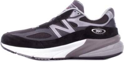 New Balance Zwarte sneakers met performance-geïnspireerd design Zwart Heren