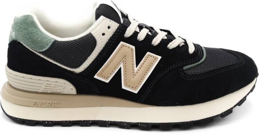 New Balance Klassieke sportschoen met comfort en stijl Black Heren