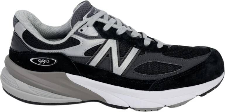 New Balance Zwarte sneakers met performance-geïnspireerd design Zwart Heren