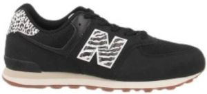 New Balance Zwarte sportschoenen met platte zool Zwart Dames