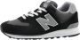 New Balance Zwarte U574 Sneakers Unisex Black - Thumbnail 2