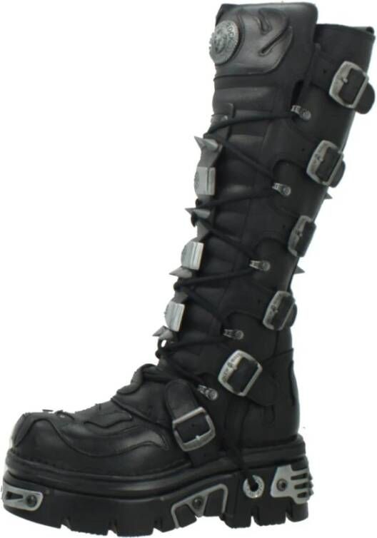New Rock Gothic Hoge Metalen Laarzen