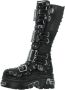 New Rock Metallic High Lace-up Boots - Thumbnail 2