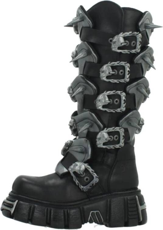 New Rock Metallic Hoge Laarzen