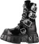 New Rock Metallic Veterschoenen - Thumbnail 2