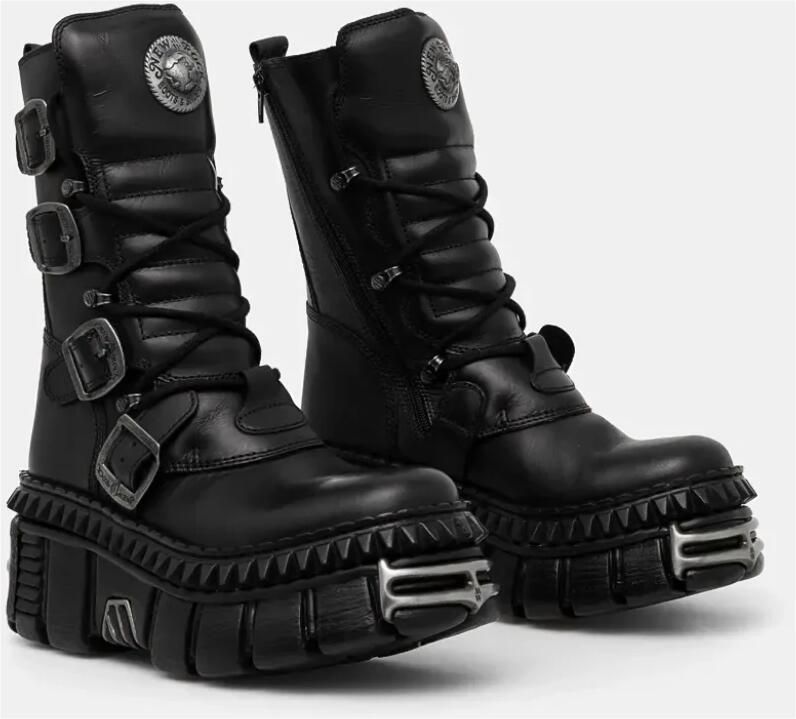 New Rock M-WALL373-S10 Plateau Laarzen 39 Shoes Zwart - Foto 2